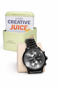 Fossil Bennett Multifunction Black Stainless Steel Watch